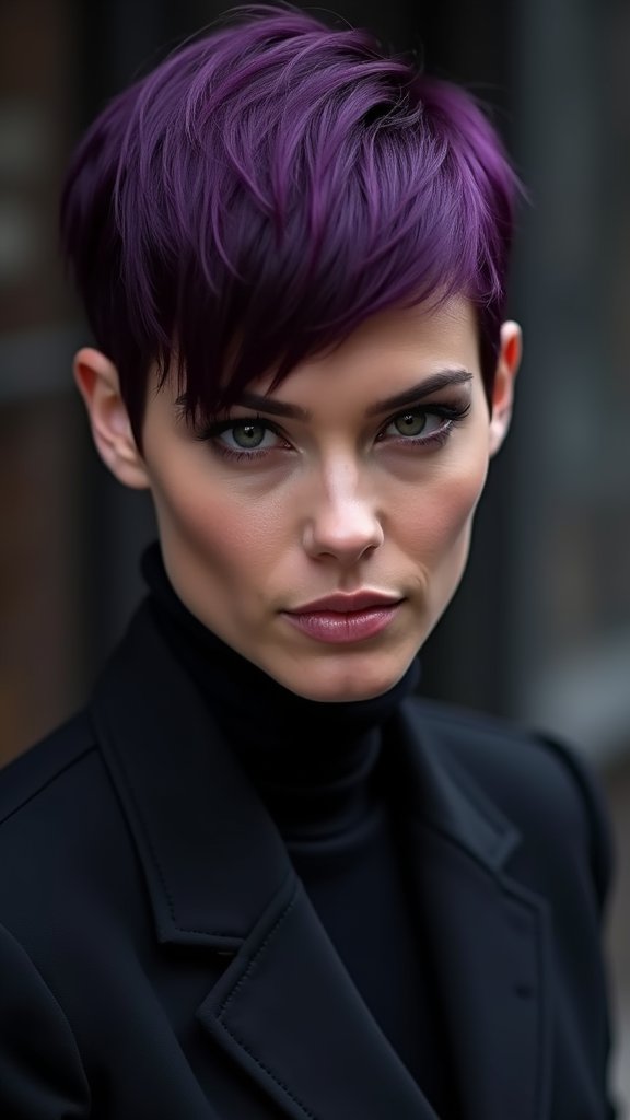 Plum Purple Pixie