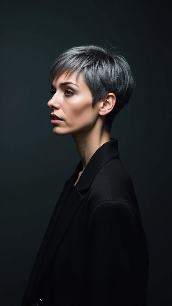 Smoky Gray Pixie