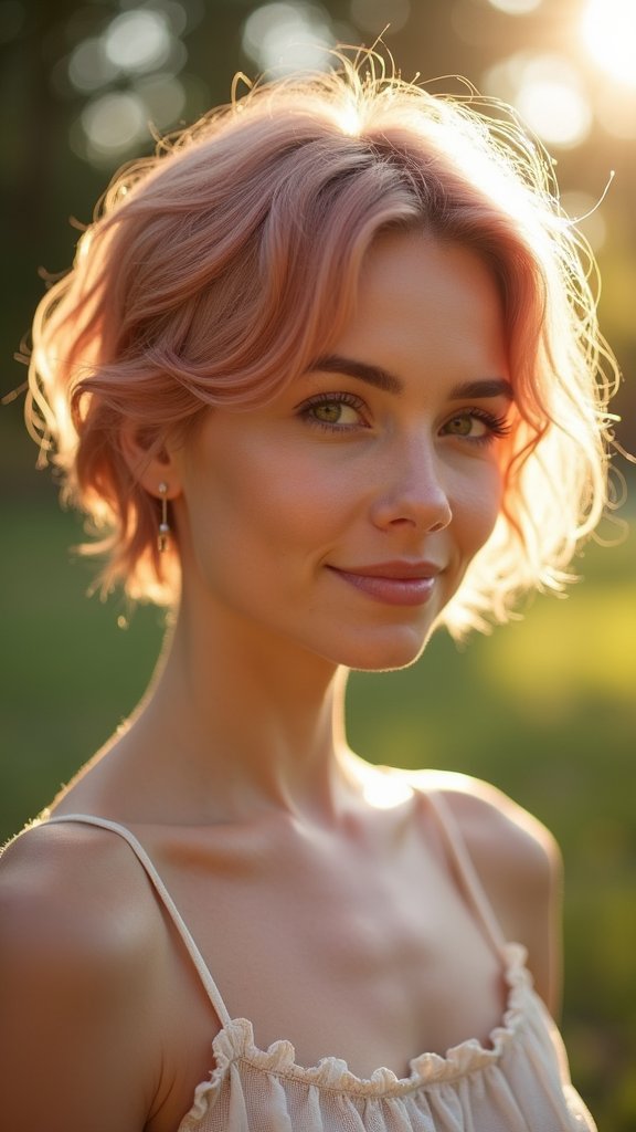 Rose Gold Pixie